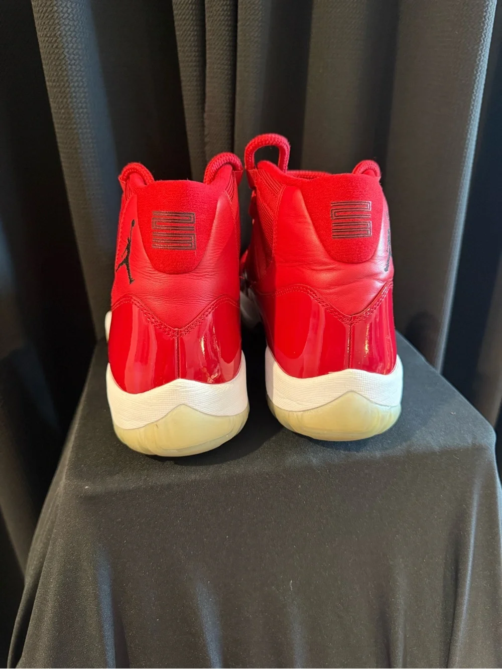 Nike Men’s Red High-Top Athletic Sneakers
